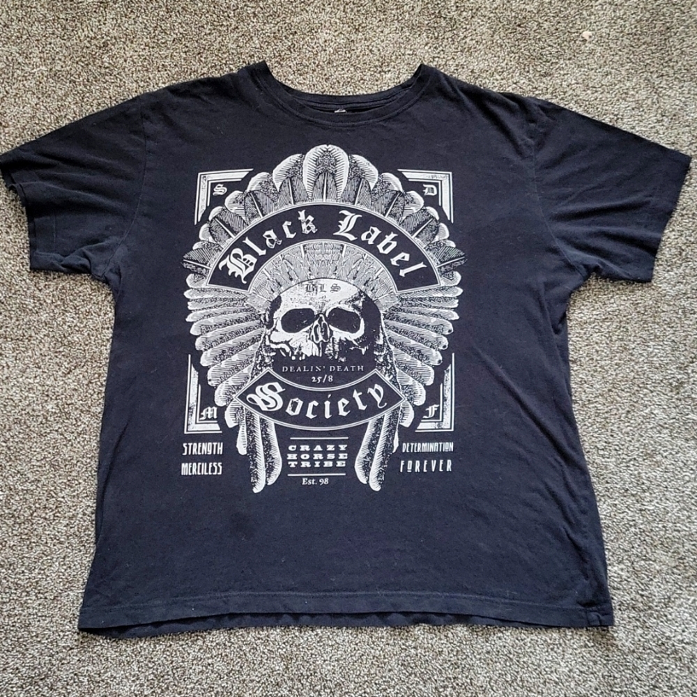 Black label shirt